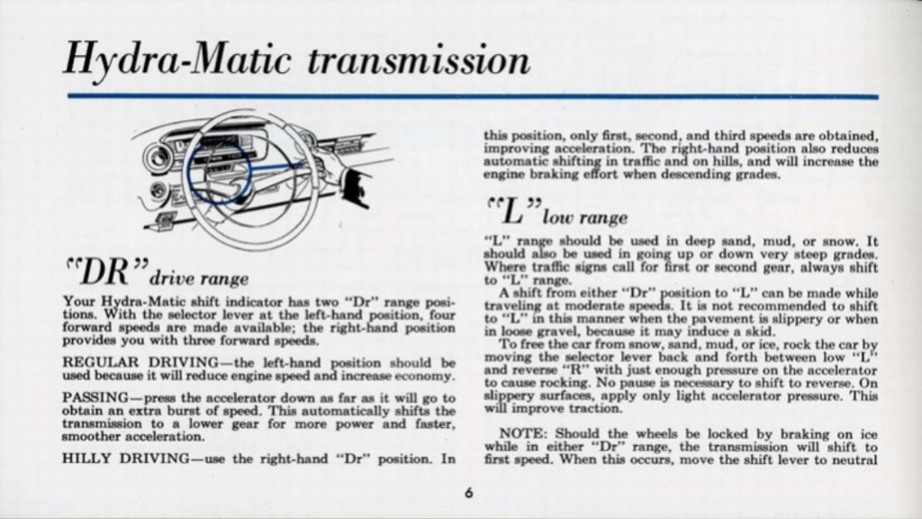 1959 Cadillac Eldorado Owners Manual Page 24